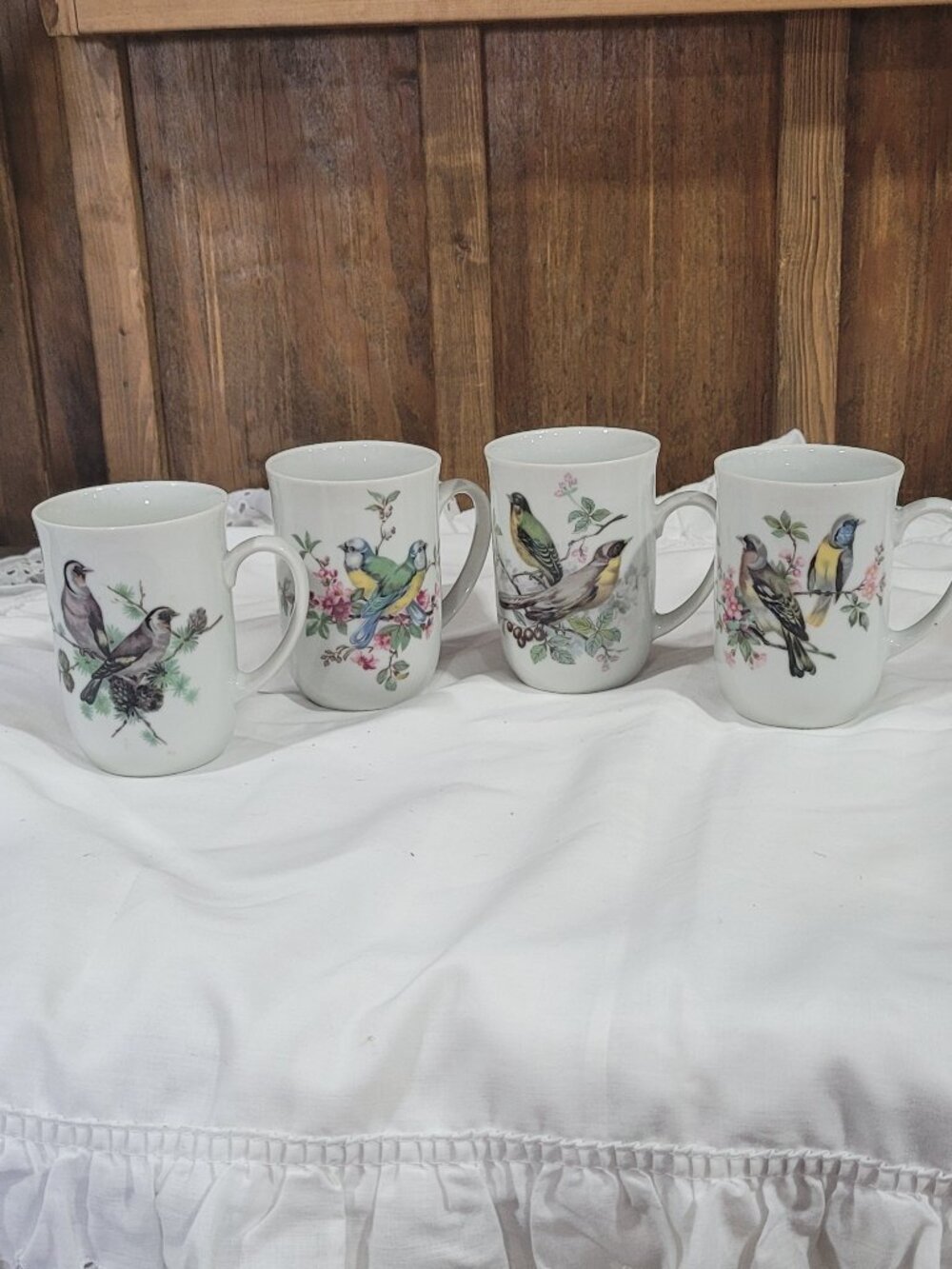 Royal Crown Mitof coffee mugs/cups birds 9489